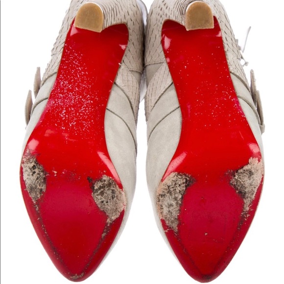 Python trimmed Christian Louboutin Boot - Picture 6 of 6